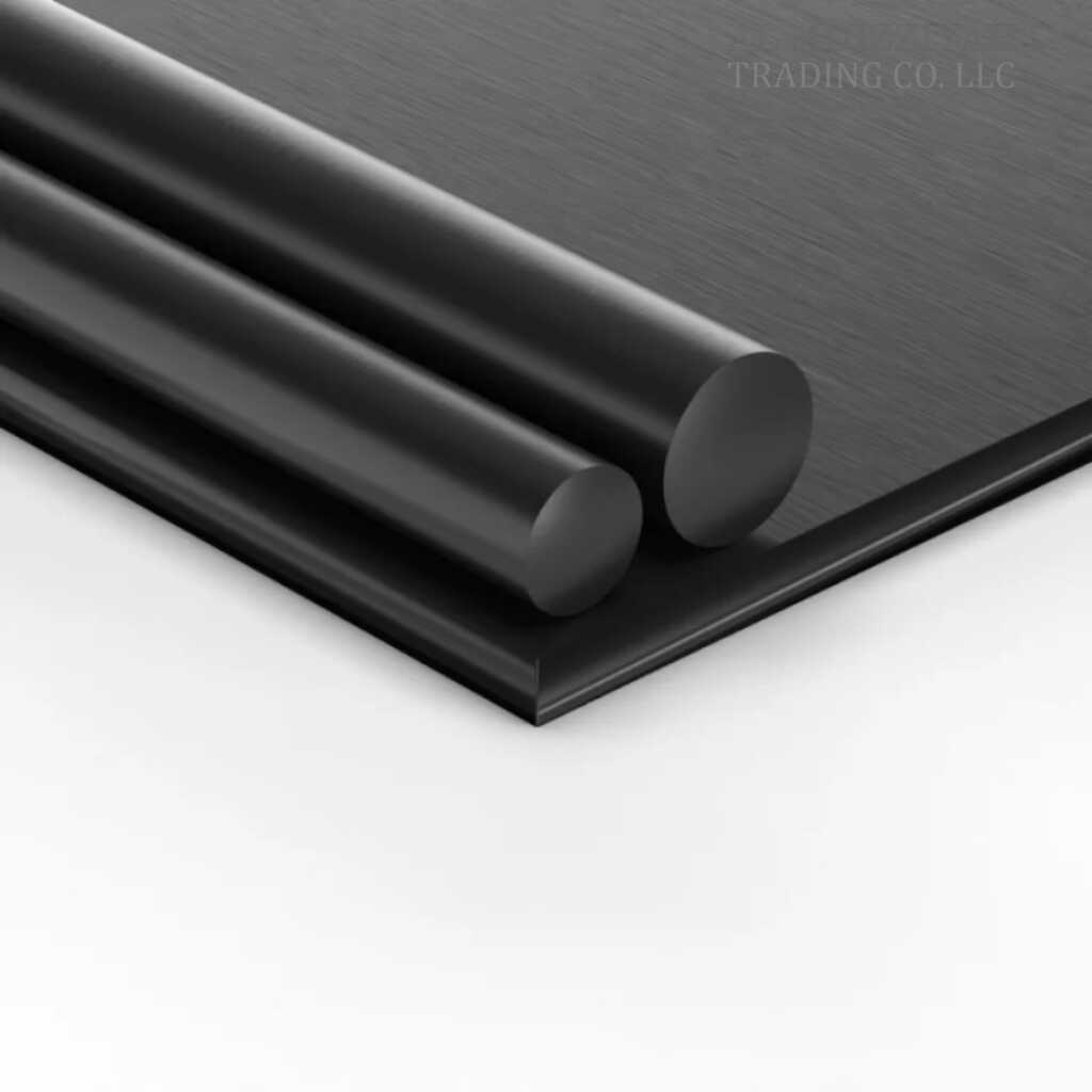 Carbon-Filled PTFE is a premium PTFE composite engineered by blending Virgin PTFE with carbon or carbon-graphite particles, typically in concentrations of 25–35%.